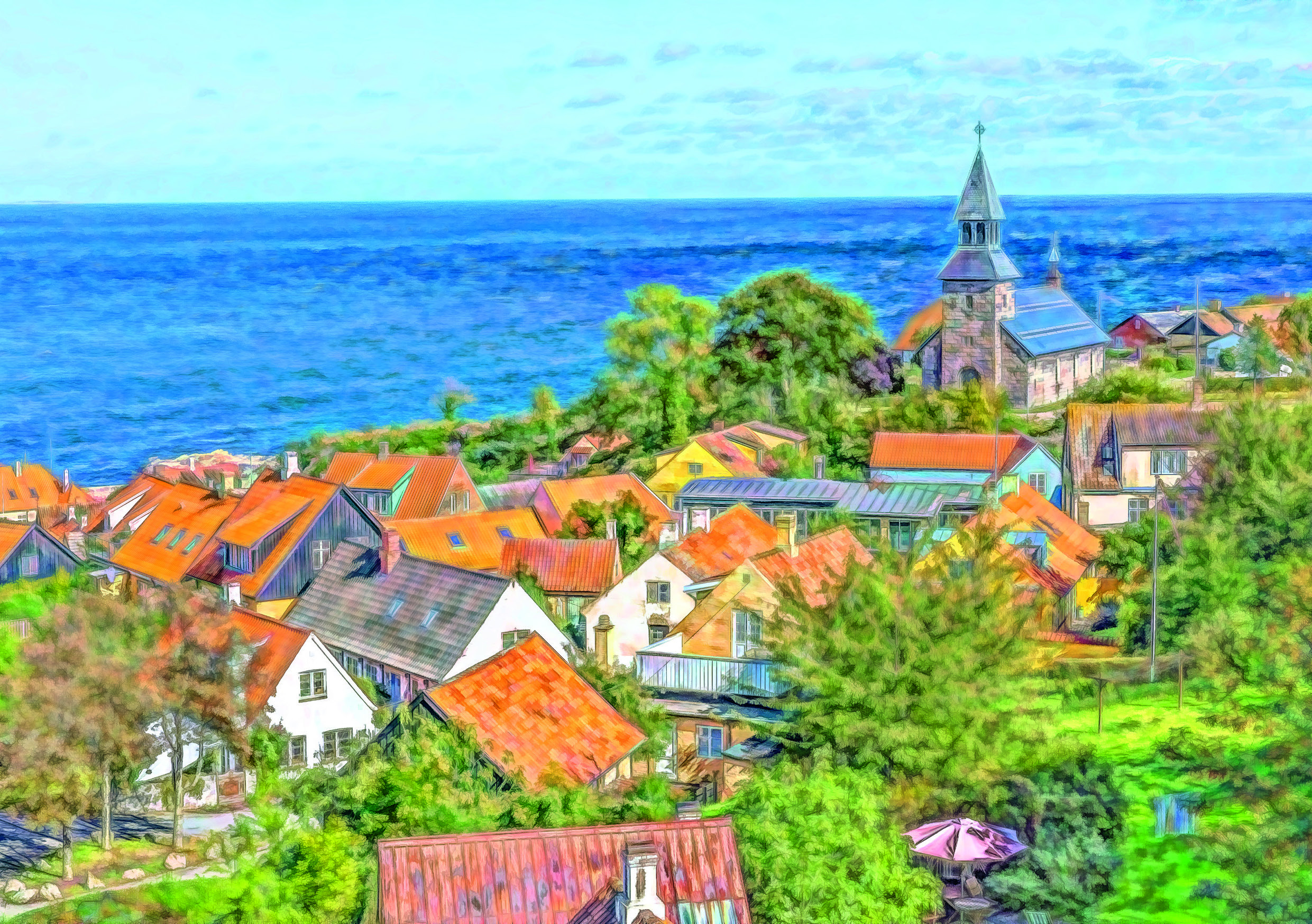 Art 21006 - Gudhjem - forside