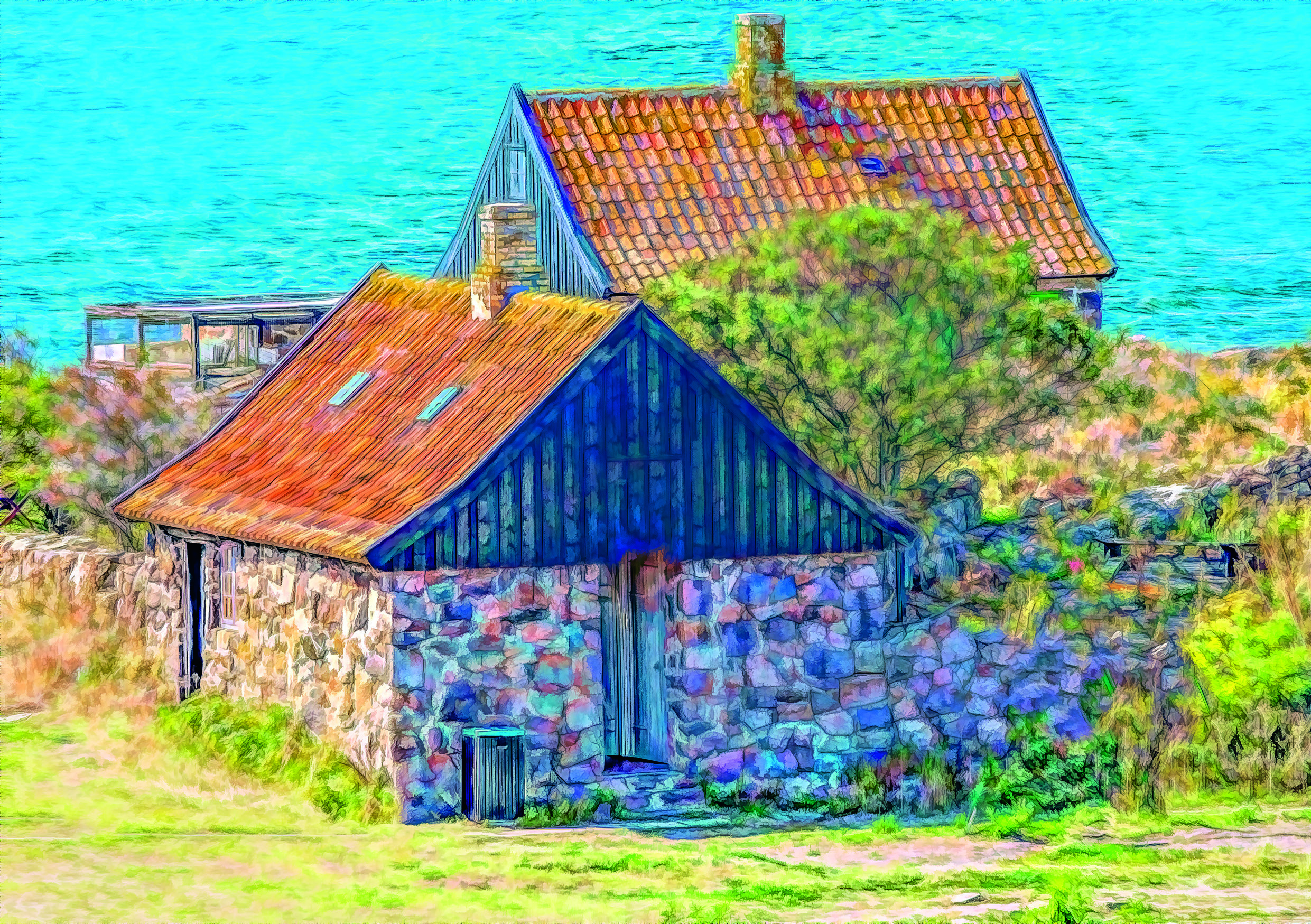 Art 21024 - Frederiksø, fiskerhuse