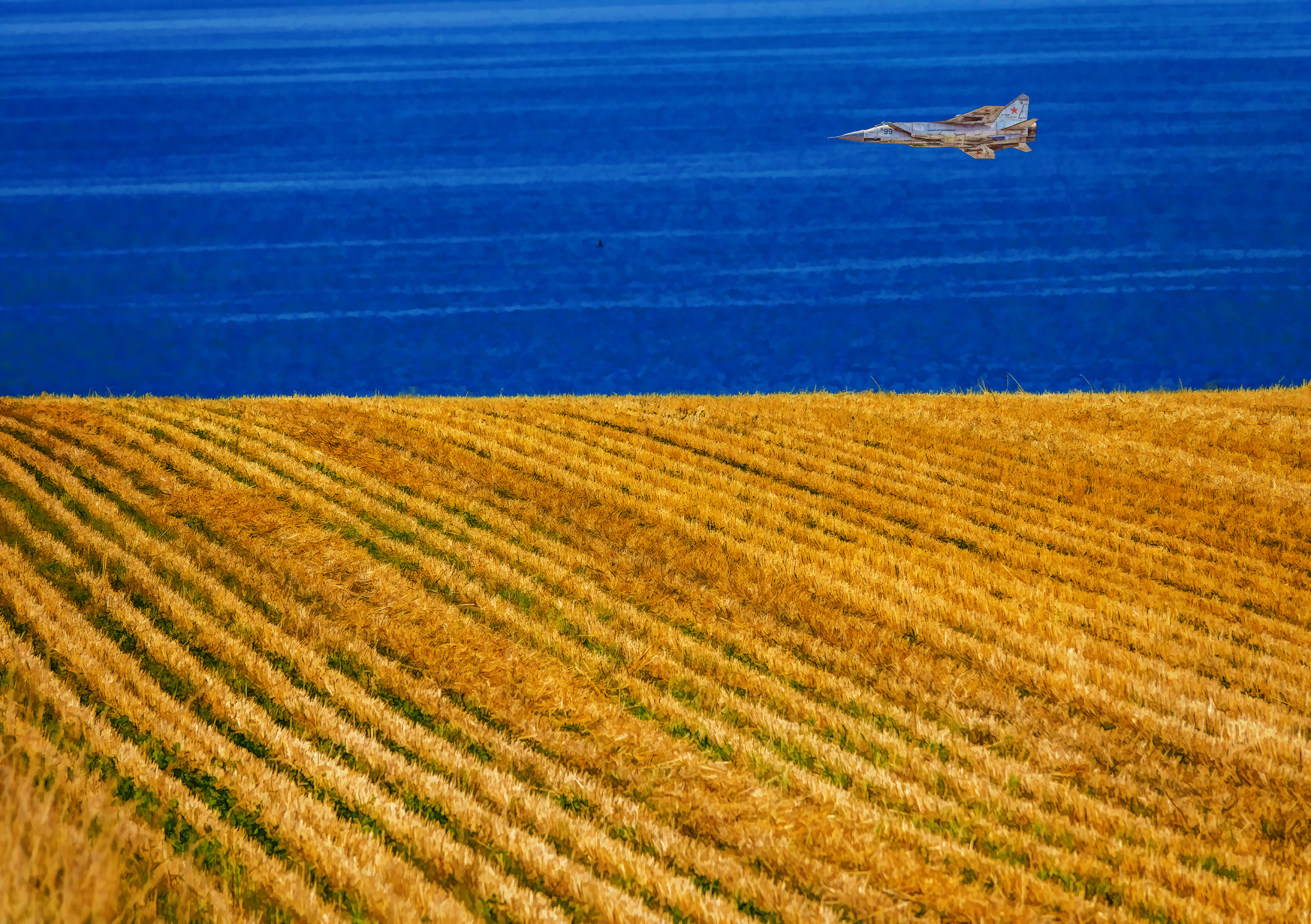 Art 21032 - Russisk MIG31 ved Bølshavn - forside