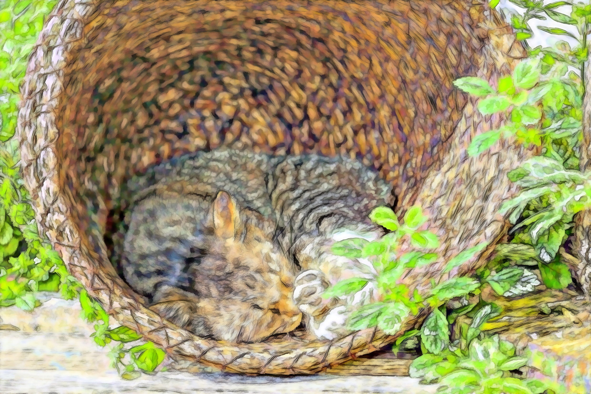 Art 21047 - Gråmis efter jagten, Melstedgaard - forside