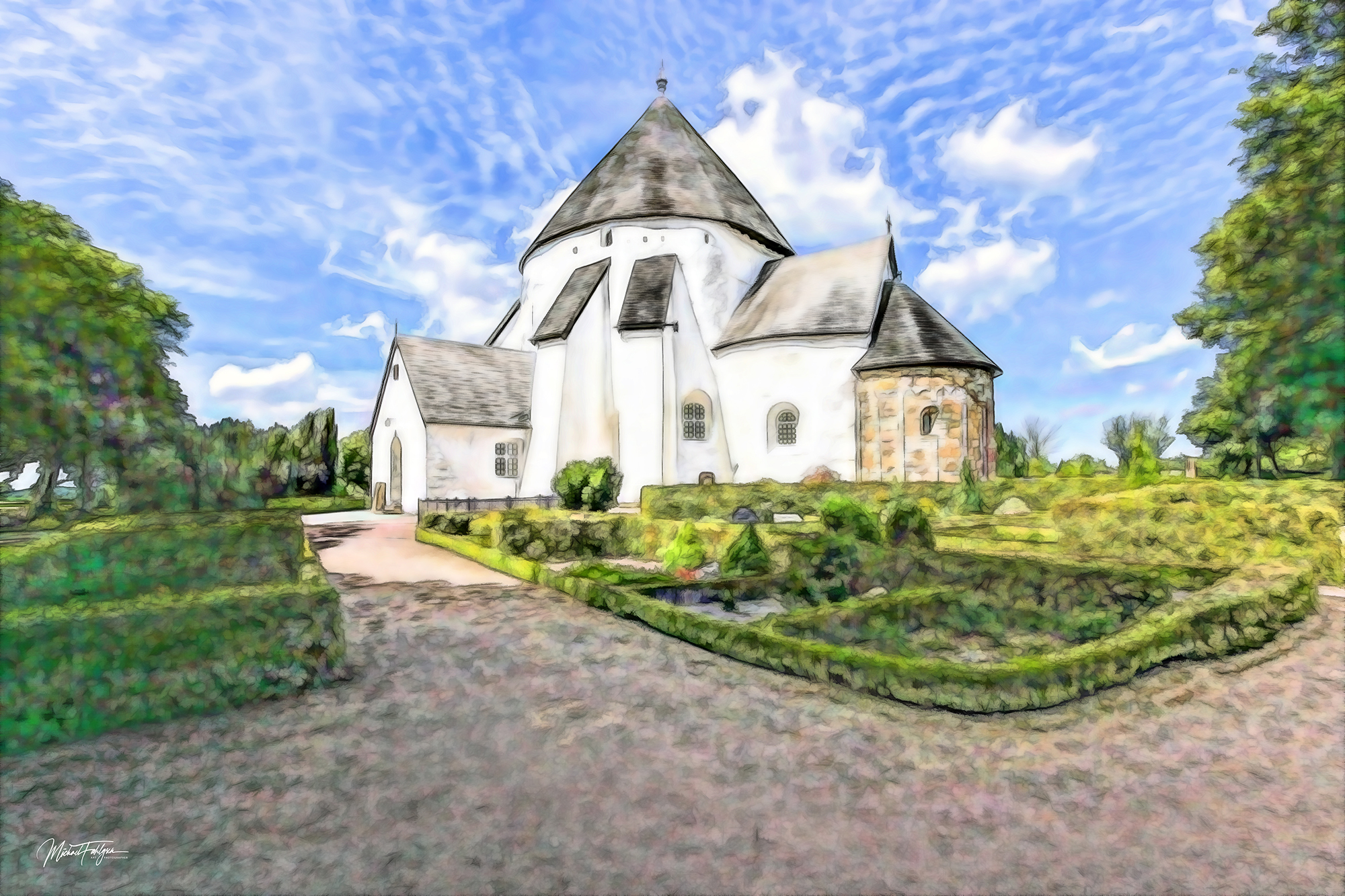 Østerlars Rundkirke 2